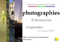 Exposition photos club montilien. Du 2 septembre au 31 octobre 2013 à Montélimar. Drome. 